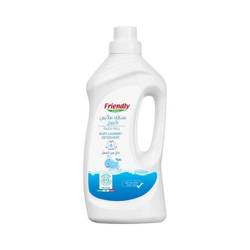 Friendly Organic 1000ml Fragrance Free Baby Laundry Detergent, White