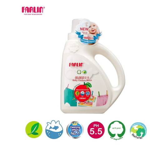 Farlin - Clean 2.0 Baby Clothes Wash 1000ml