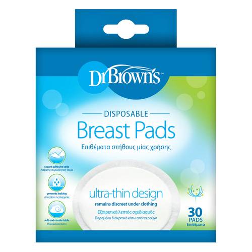 Dr. Brown’s Disposable Breast Pads (30 Pads)