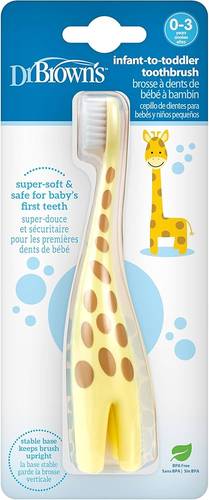 Dr. Brown’s Infant-to-Toddler Toothbrush (0–3 Years)