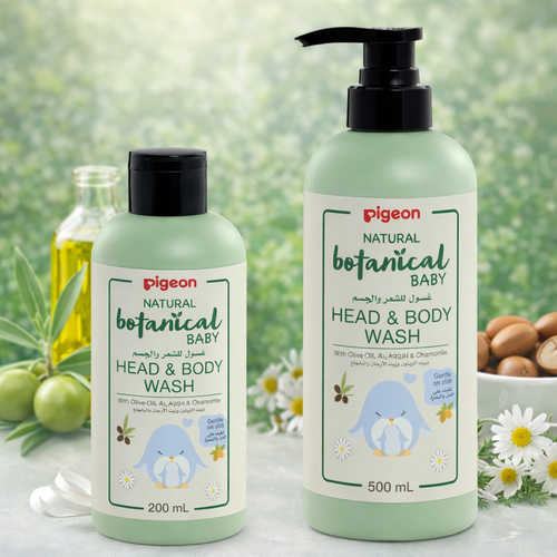 PIGEON NATURAL BOTANICAL BABY HEAD&BODY WASH