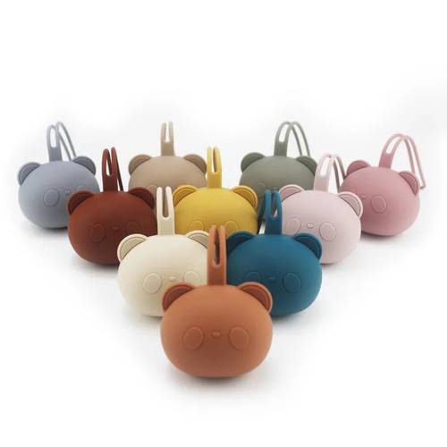 Cute Panda Shape Pacifier Storage Box