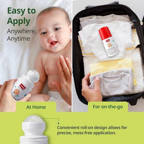 LuvLap Naturals Clear Breathe Vapour Roll-On for Babies (40ml)