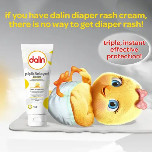 Dalin Nappy Cream with Zinc Oxide-100ml