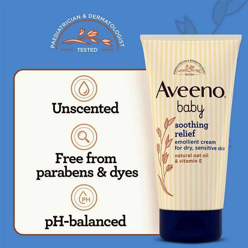Aveeno Baby Soothing Relief Emollient Cream (150ml)