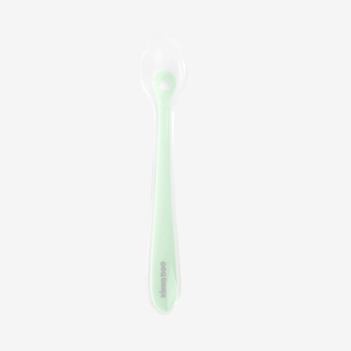 KikkaBoo Silicone Feeding Spoons with Case (2 pcs)