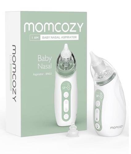 جهاز شفط الأنف للأطفالMomcozy – منظف أنف كهربائي للرضع