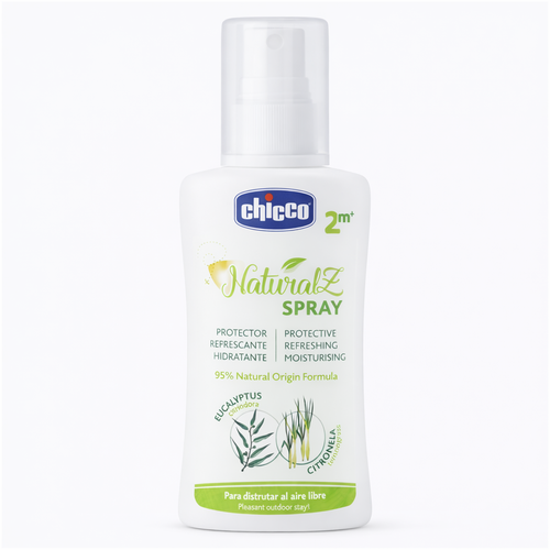 Chicco NaturalZ Protective Spray with Eucalyptus & Lemongrass (2y+)100ML