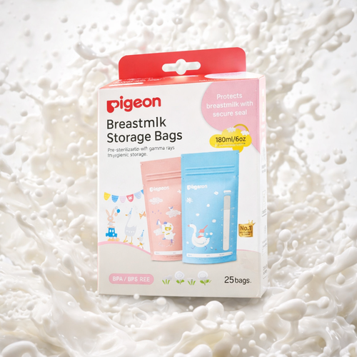 PIGEON Breast Milk Storage Bags 180ML 25's