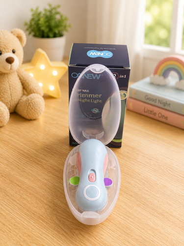 OONEW Baby Nail Trimmer & Night Light-2 IN 1