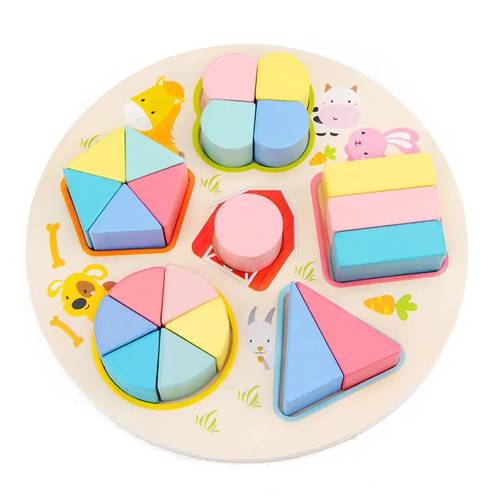 wooden shape board