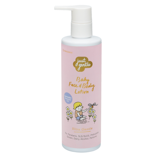 Just Gentle Baby Face & Body Lotion- Lavender Scent 200 ml
