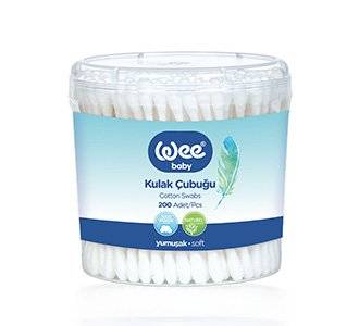 Wee Baby Soft Cotton Swabs (200 Pieces)