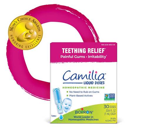 Camilia Baby Teething Relief Liquid Doses – 30 Single-Use Ampoules