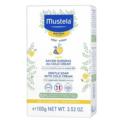 Mustela Gentle Soap with Cold Cream for Dry Skin – 100g