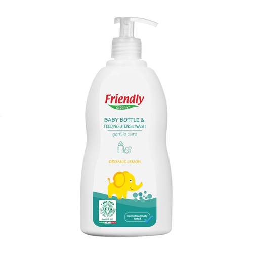 Friendly Organic Baby bottle & Feeding Utensil Wash - Lemon 500ml