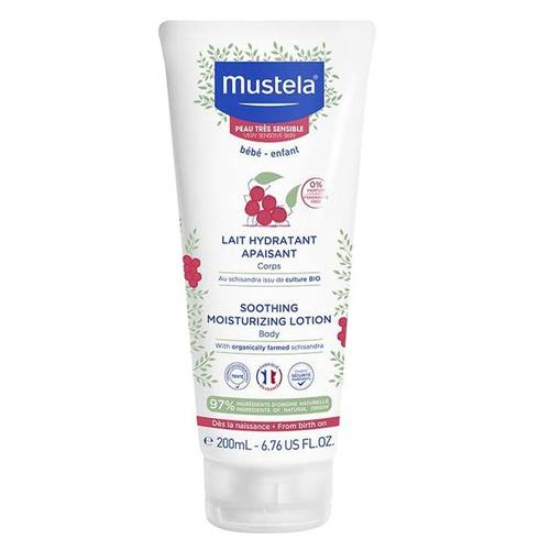 Mustela Soothing Moisturizing Body Lotion – Very Sensitive Skin (Fragrance Free) 200ml