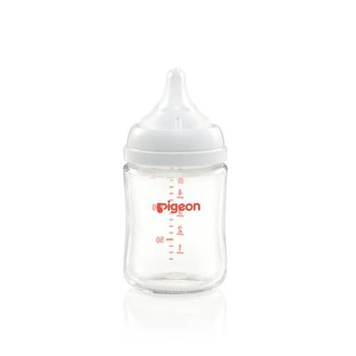 Pigeon Softouch Anti-Colic Glass Nursing Bottle 160ml (0+ Months)