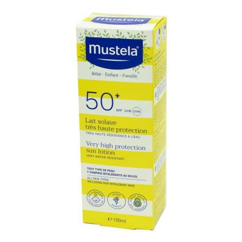 موستيلا لوشن واقي شمس بحماية عالية جداً +SPF50 – 100 مل