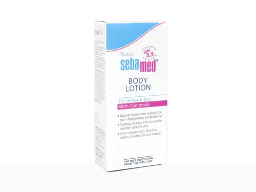 Sebamed Baby Body Lotion with Chamomile for Delicate Skin