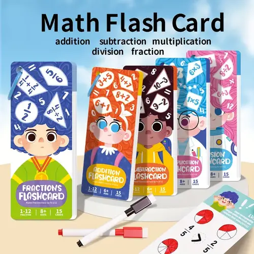 Flash Cards for Kids (1–12)6+Years
