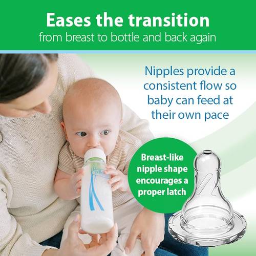 Dr. Brown’s Anti-Colic Nipple – Narrow, 2-Pack
