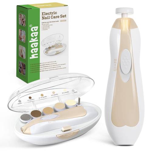 hakka Baby Nail Care Kit - Meadow - Battery Operated