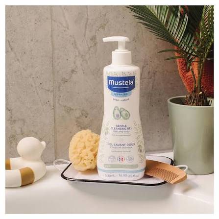 Mustela gentle cleansing gel 500 ml