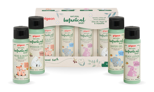 Pigeon Natural Botanical Baby Gift Set (4 x 45ml)