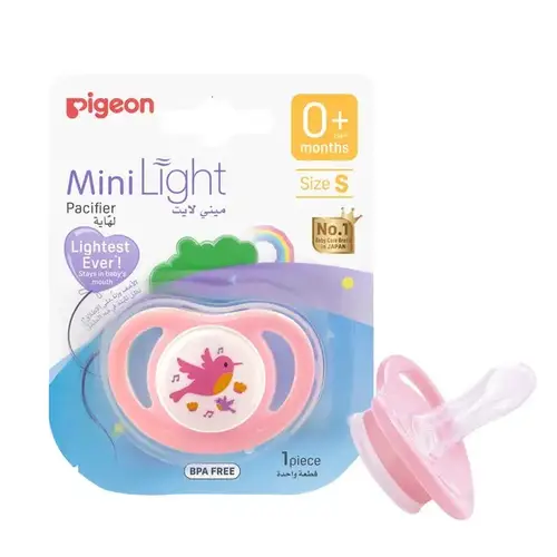 Pigeon Mini Light Baby Pacifier – Size S (0+ Months)