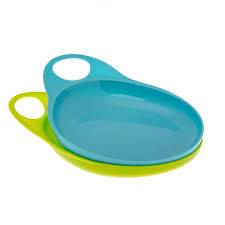 Brother Max Easy-Hold Baby Plates Set (2 Pieces) – BPA Free