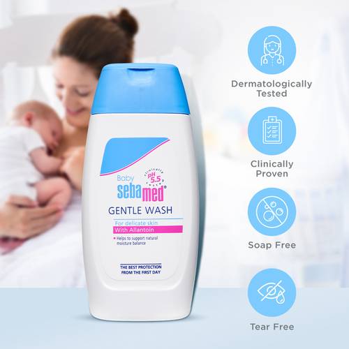 Sebamed Baby Gentle Wash with Allantoin (For Delicate Skin)200ML