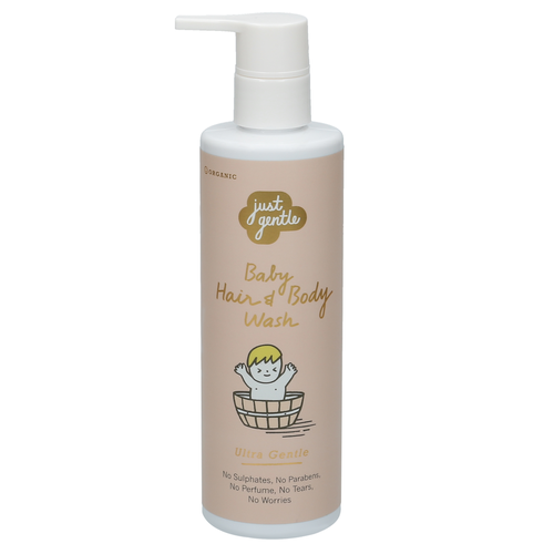 Just Gentle Baby Hair & Body Wash - Ultra Gentle 200ml