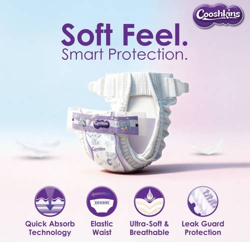 Cooshkins Cushion Soft Baby Diapers
