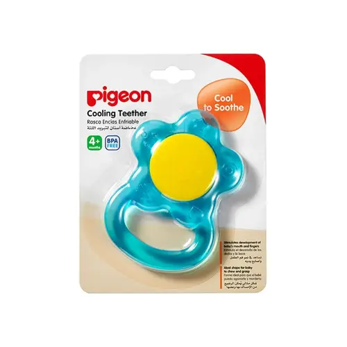 Pigeon Cooling Teether for Babies (4+ Months, BPA Free)FLOWER