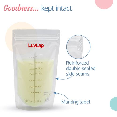 LuvLap Breast Milk Storage Bags 