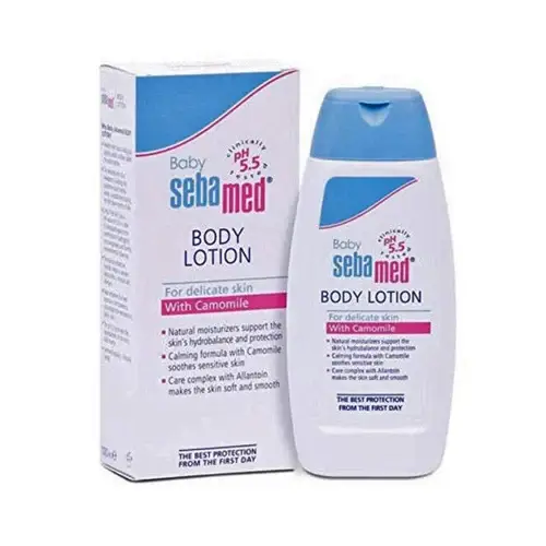 Sebamed Baby Body Lotion with Chamomile for Delicate Skin