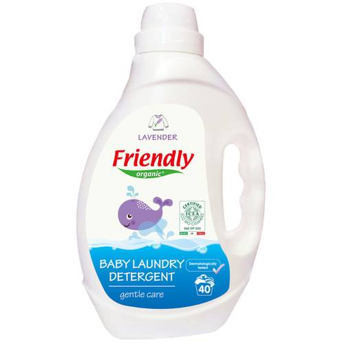Friendly Organic 1000ml Lavender Baby Laundry Detergent, White