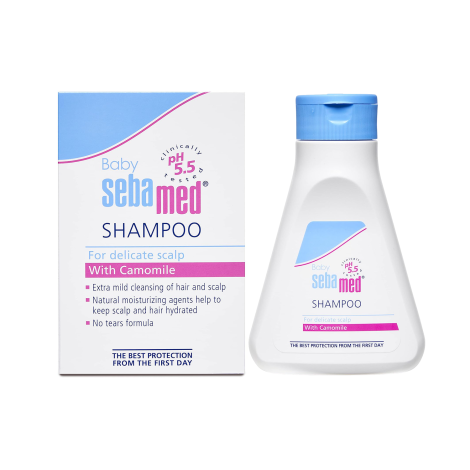 Sebamed Baby Shampoo with Chamomile pH 5.5 (No Tears Formula)150ML