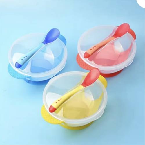 Baby Feeding Bowl with Spoon