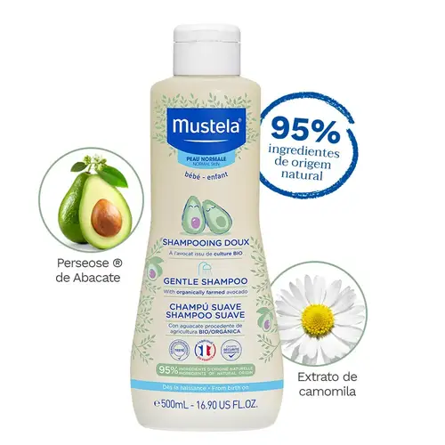 Mustela Gentle Shampoo with Organic Avocado – 500ml
