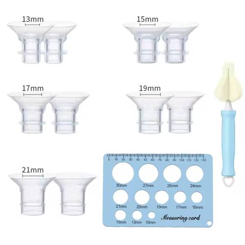 Silicone Breast Pump Flange Inserts Set