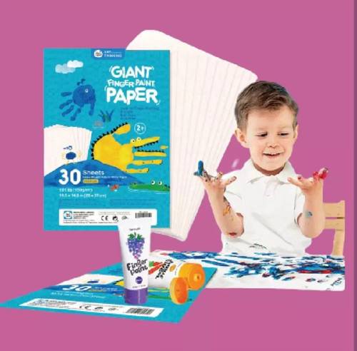 Finger Painting Paper for Kids