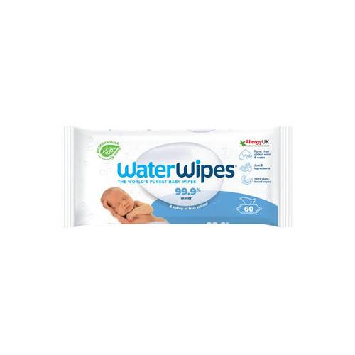 WaterWipes Baby Wipes – Sensitive, Fragrance-Free