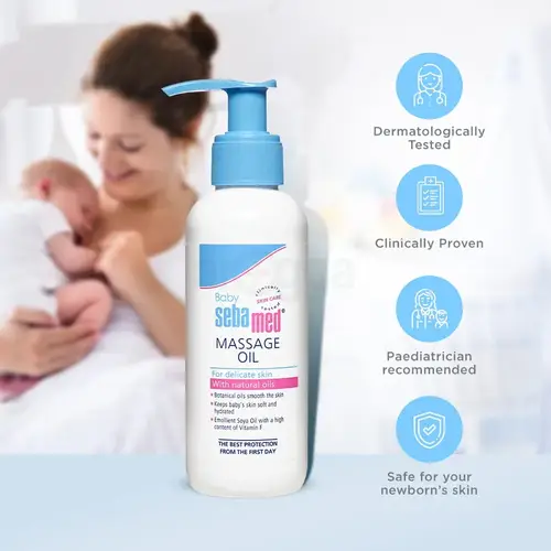 زيت مساج سيباميد للأطفال (للبشرة الحساسة)150ML
