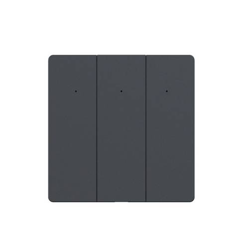 مفتاح إنارة بيانو ذكي أسود Zigbee