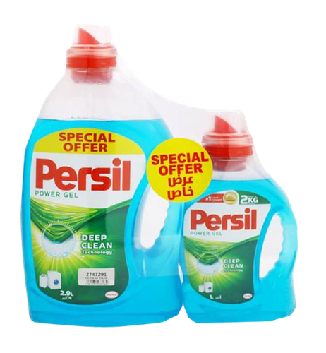 برسيل جل أخضر (2.9 لتر +1 لتر ) مجانًا 