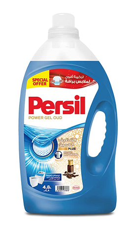 بيرسيل جيل غسيل برائحة العود 4.8 لتر