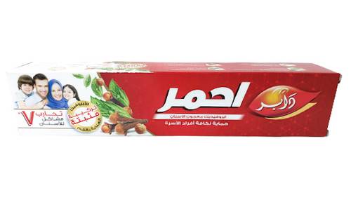 معجون أسنان دابر أحمر 