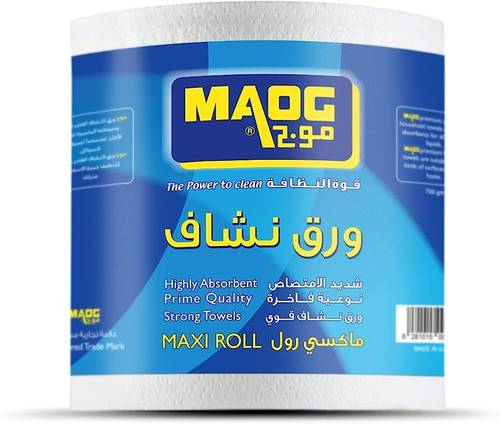 ورق نشاف قوي ميجا رول 700 جرام من موج 